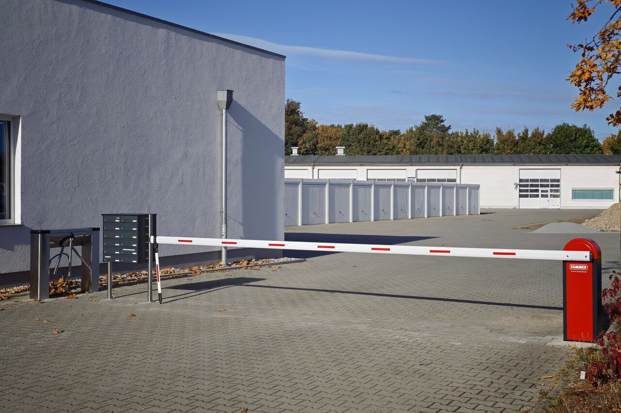 Bewachte Zufahrt